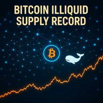 Bitcoin Whales Drive Massive Surge: Illiquid Supply Reaches $1.4 Billion